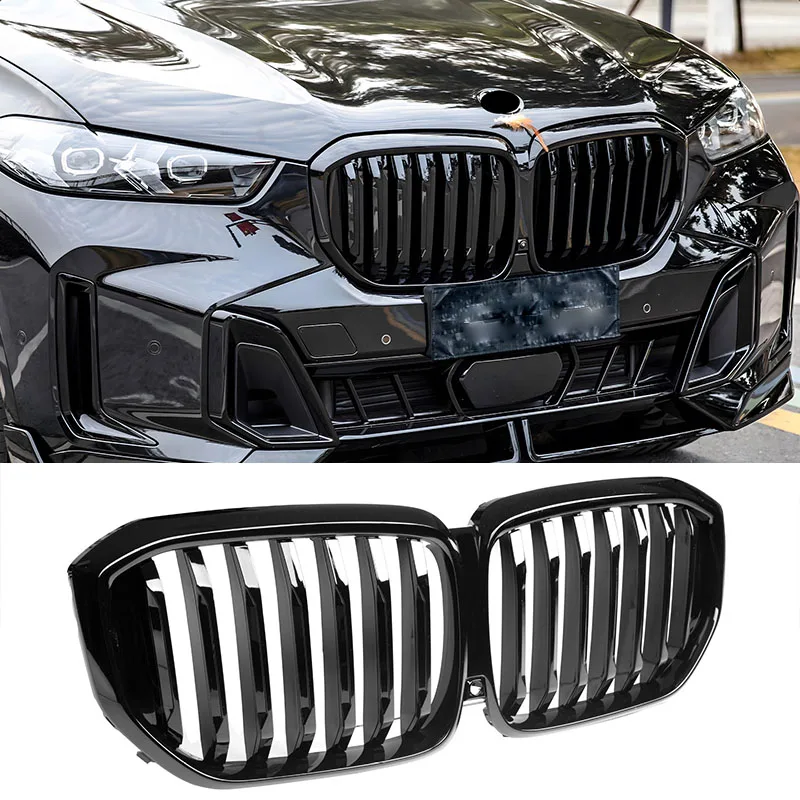 For 2023-2024 X5 single line G05 bright black MP Racing grills Front Bumper Grille Upper Grill Car Accessories
For 2023-2024 X5 single line G05 bright black MP Racing grills Front Bumper Grille Upper Grill Car Accessories