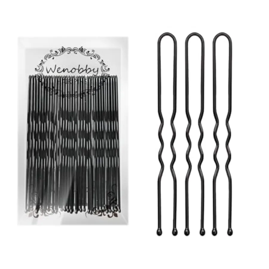U Shaped Hair Pins for Buns, 100 PCS 2.8" Hair Pins for Women Hair Styling with Thick Hair
U Shaped Hair Pins for Buns, 100 PCS 2.8" Hair Pins for Women Hair Styling with Thick Hair