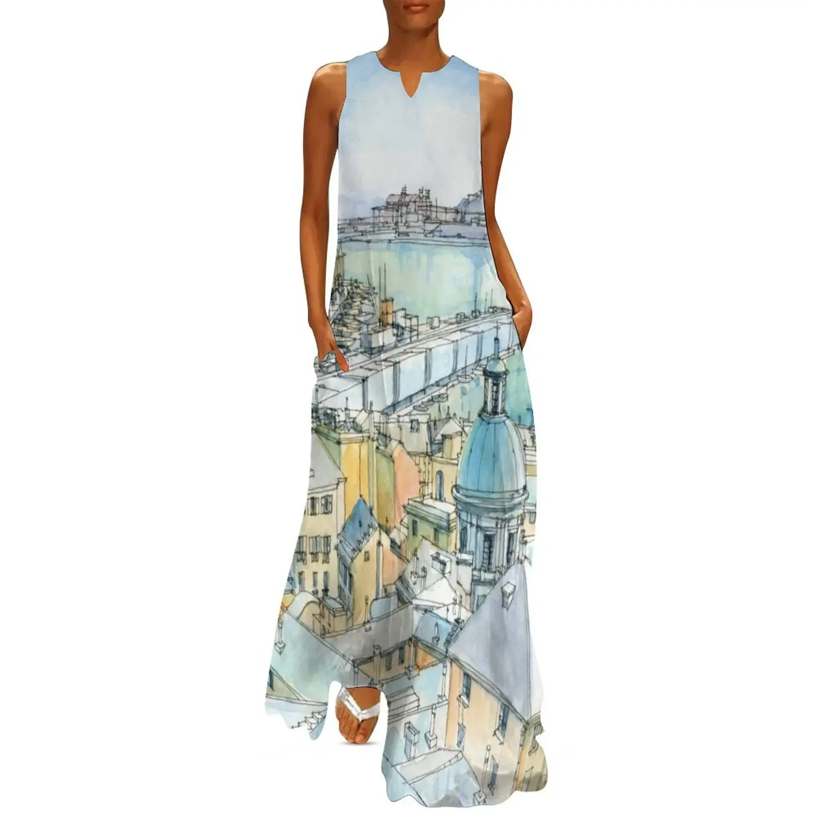 Il Porto (view of Genoa) Long Dress women's clothing summer 2025 novelties party dresses women Dress
Il Porto (view of Genoa) Long Dress women's clothing summer 2025 novelties party dresses women Dress