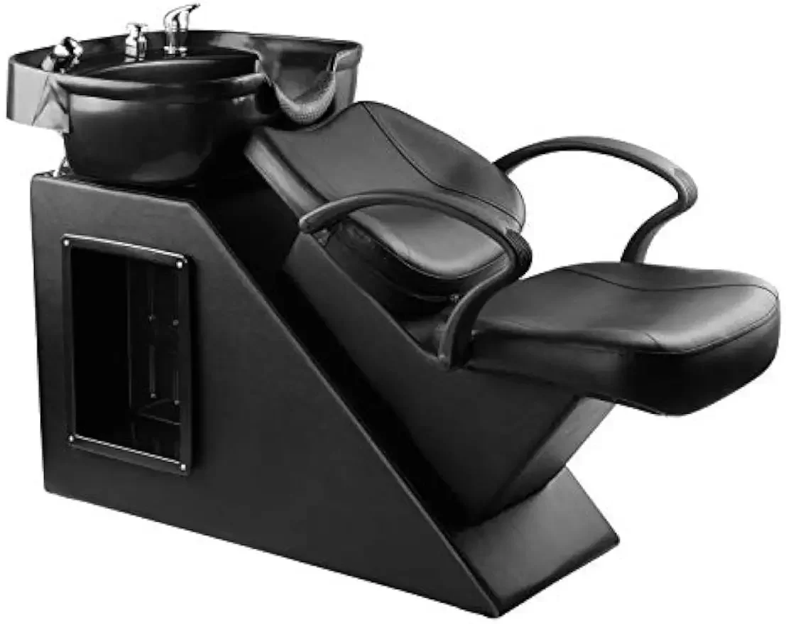 Shampoo Barber Backwash Chair, ABS Plastic Shampoo Bowl Sink Chair for Spa Beauty Salon (Black)
Shampoo Barber Backwash Chair, ABS Plastic Shampoo Bowl Sink Chair for Spa Beauty Salon (Black)
