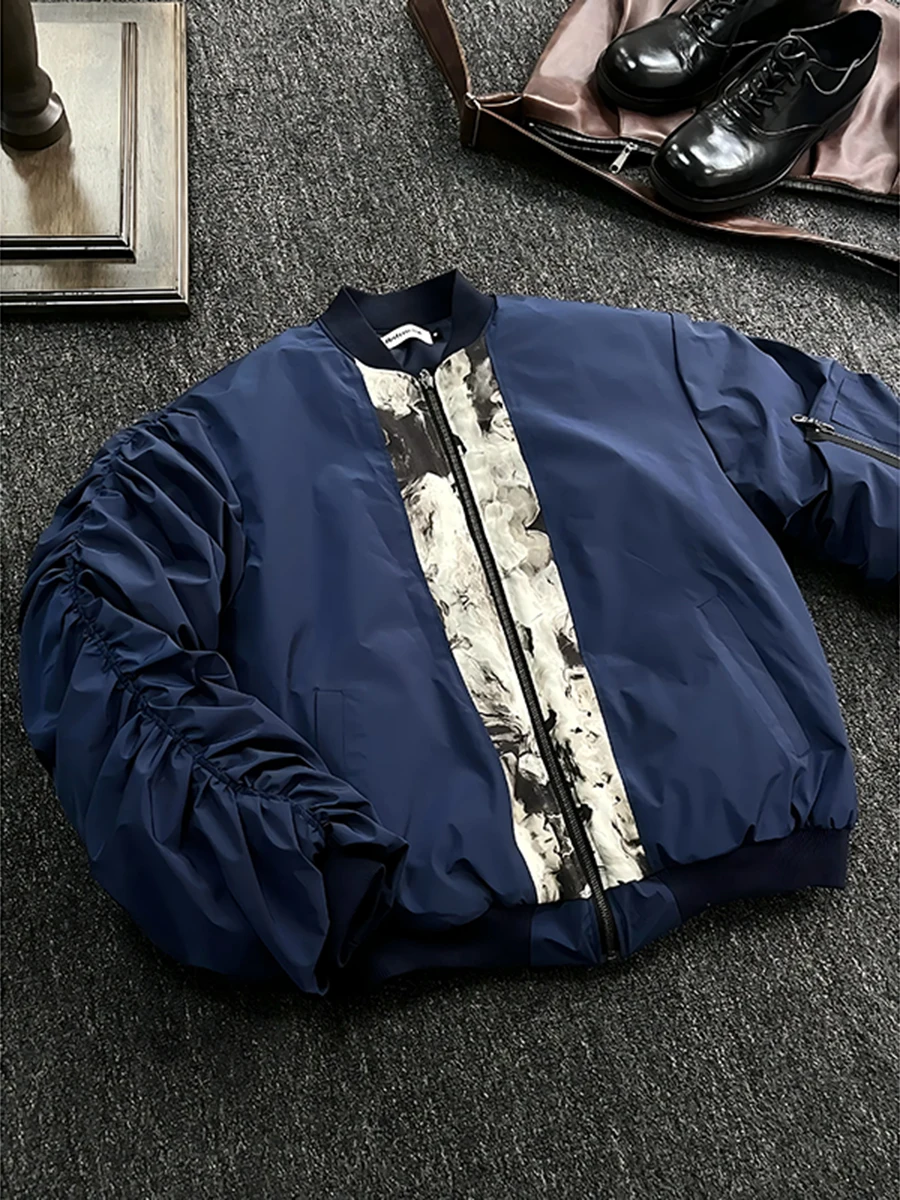 Мужская хлопковая куртка American Sle с длинными рукавами, зимняя, с принтом «чернила и вода», повседневная, теплая, на молнии
Мужская хлопковая куртка American Sle с длинными рукавами, зимняя, с принтом «чернила и вода», повседневная, теплая, на молнии