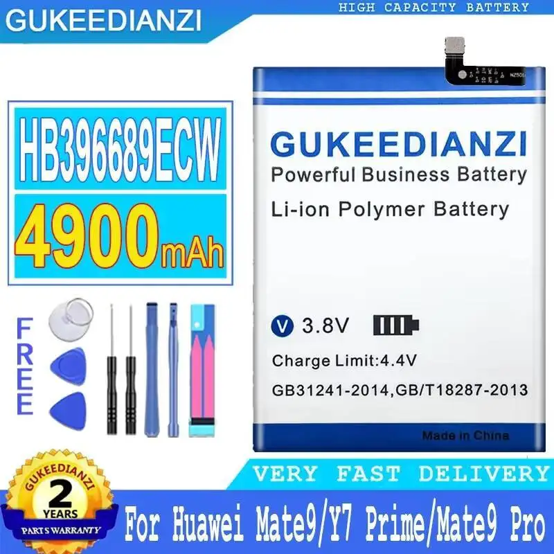 Battery HB396689ECW HB406689ECW For Huawei Y7 Prime 2017 Mate 9 Pro Honor 8C Y9 2018 Enjoy 7 Plus P40 Lite E Trt-L53 TRTL21A
Battery HB396689ECW HB406689ECW For Huawei Y7 Prime 2017 Mate 9 Pro Honor 8C Y9 2018 Enjoy 7 Plus P40 Lite E Trt-L53 TRTL21A