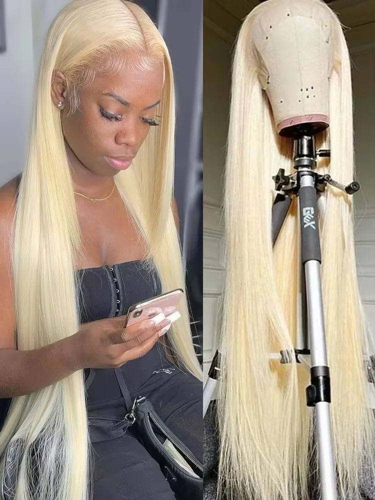 40 42 Inch 250 Density 613 Honey Blonde 13x6 HD Lace Front Human Hair Wigs Bone Straight Transparent Lace Frontal Wig For Women
40 42 Inch 250 Density 613 Honey Blonde 13x6 HD Lace Front Human Hair Wigs Bone Straight Transparent Lace Frontal Wig For Women