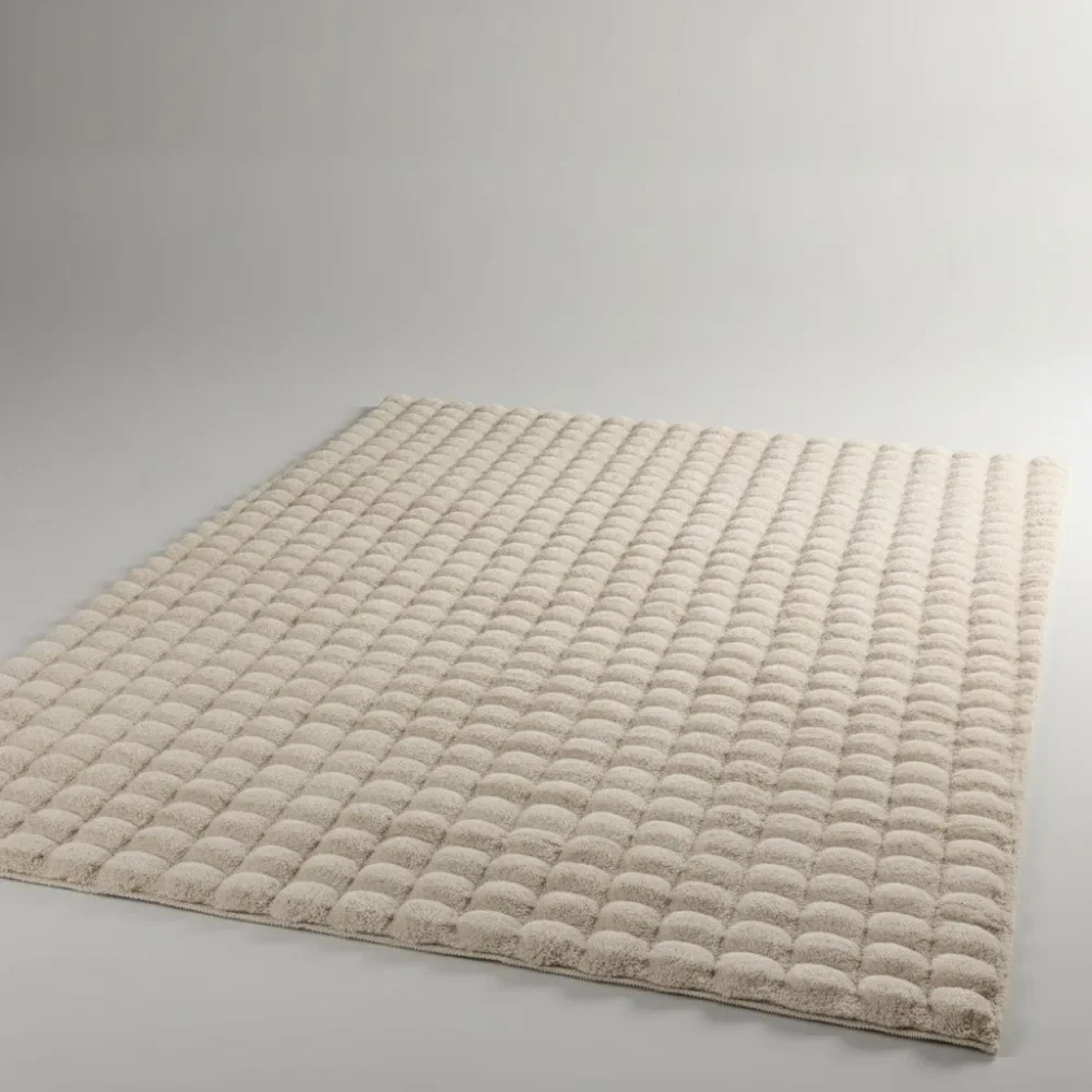 Machine Washable Faux Rabbit Accent Rug 2x3 Beige - Stain-Resistant Non-Slip for Home Decor
Machine Washable Faux Rabbit Accent Rug 2x3 Beige - Stain-Resistant Non-Slip for Home Decor