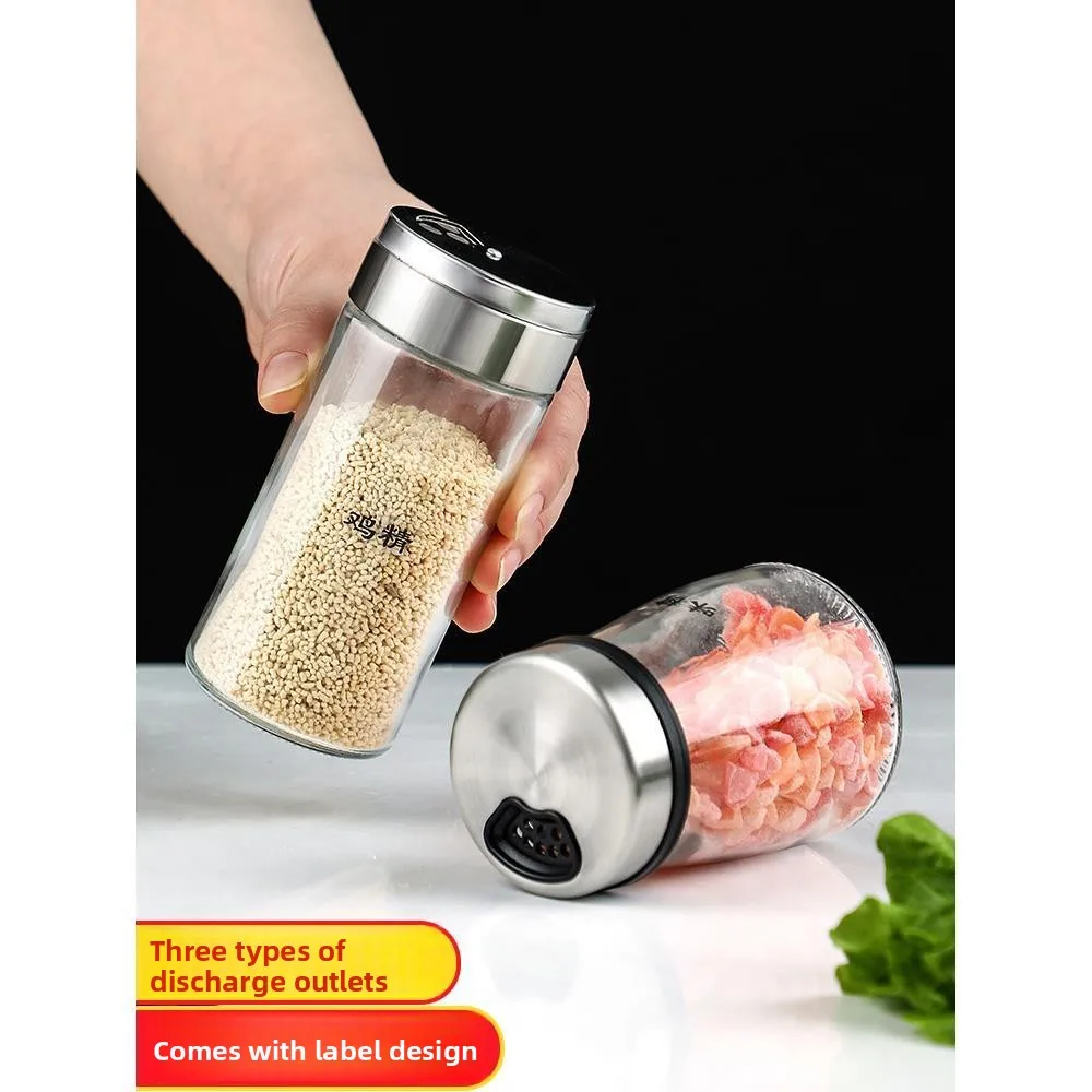 Rotating Glass Bottle Seasoning Box Kitchen Home Use Seasoning Jar Monosodium Glutamate Salt Jar Moisture Proof Seasoning Jar
Rotating Glass Bottle Seasoning Box Kitchen Home Use Seasoning Jar Monosodium Glutamate Salt Jar Moisture Proof Seasoning Jar