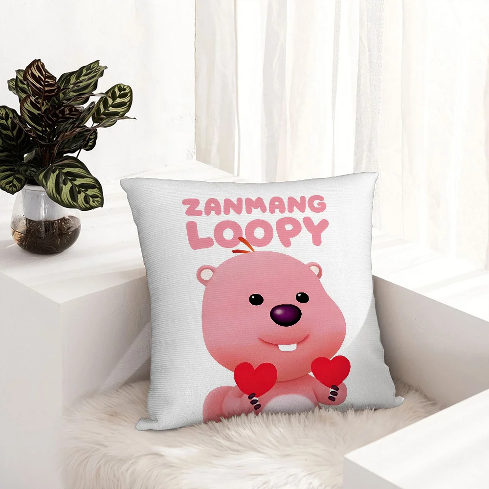 Cartoon Cute L-Loopy Pillow Case Plush Soft Cushion Cover Double-Sided Printed Pillowcase for Sofa Bed Decor – Home Gifts
Cartoon Cute L-Loopy Pillow Case Plush Soft Cushion Cover Double-Sided Printed Pillowcase for Sofa Bed Decor – Home Gifts