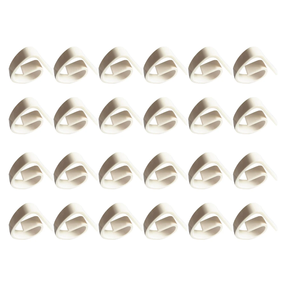 24 pcs Tablecloth Clips White Plastic Holders for Thick Tables Skirt Clamps Cover Secure Picnic Weddings Parties Buffets
24 pcs Tablecloth Clips White Plastic Holders for Thick Tables Skirt Clamps Cover Secure Picnic Weddings Parties Buffets