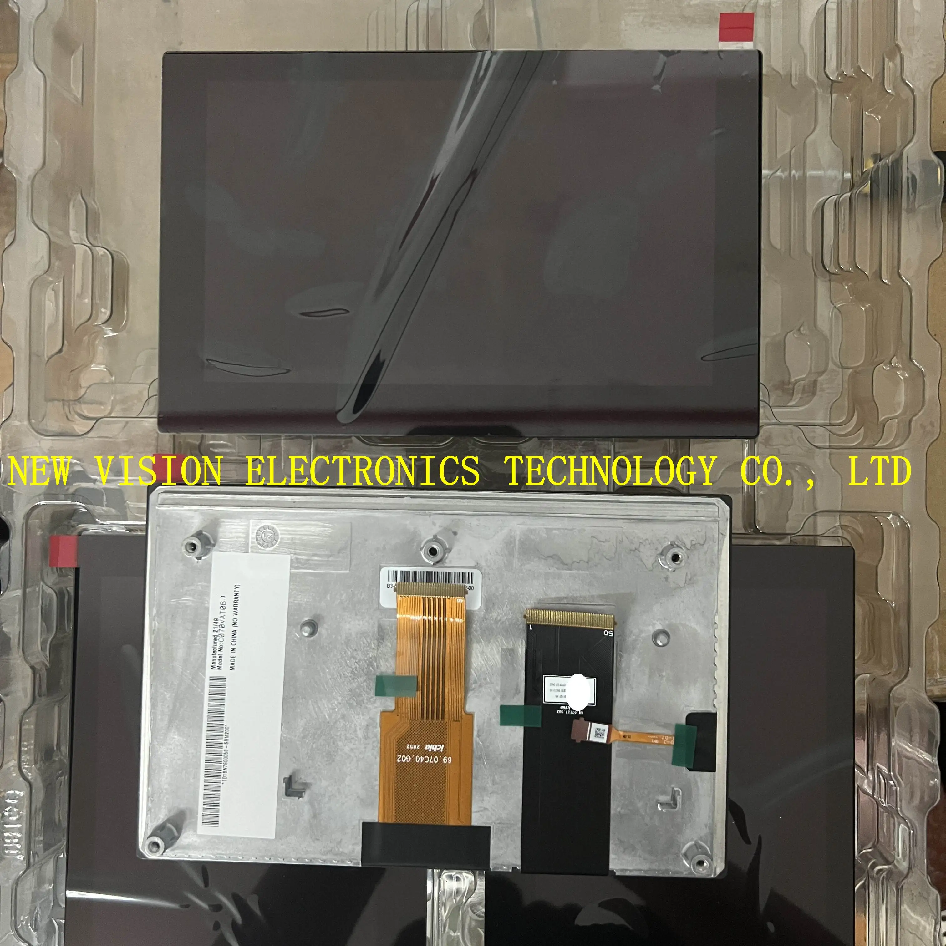 C070VAT06.0 Brand New Original 7 inch LCD Display Screen With Touch Screen for Car GPS
C070VAT06.0 Brand New Original 7 inch LCD Display Screen With Touch Screen for Car GPS