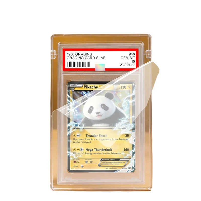 Graded Card Display Acrylic Case for PSA and CGC and CSG Slabs Graded Card Display Case
Graded Card Display Acrylic Case for PSA and CGC and CSG Slabs Graded Card Display Case