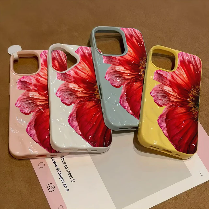 Flower Lily Silicone Case For iPhone 17 Pro Max 16 13 12 15 14 Pro Phone Cases For iPhone 16 13Pro 17 11 14 15 Pro Max Cover
Flower Lily Silicone Case For iPhone 17 Pro Max 16 13 12 15 14 Pro Phone Cases For iPhone 16 13Pro 17 11 14 15 Pro Max Cover
