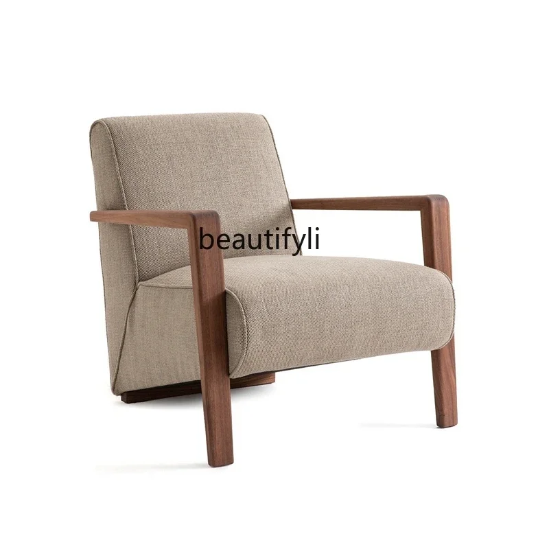 B6 Nordic solid wood single sofa chair designer model room armchair light luxury living room balcony sales office negotiation ch
B6 Nordic solid wood single sofa chair designer model room armchair light luxury living room balcony sales office negotiation ch