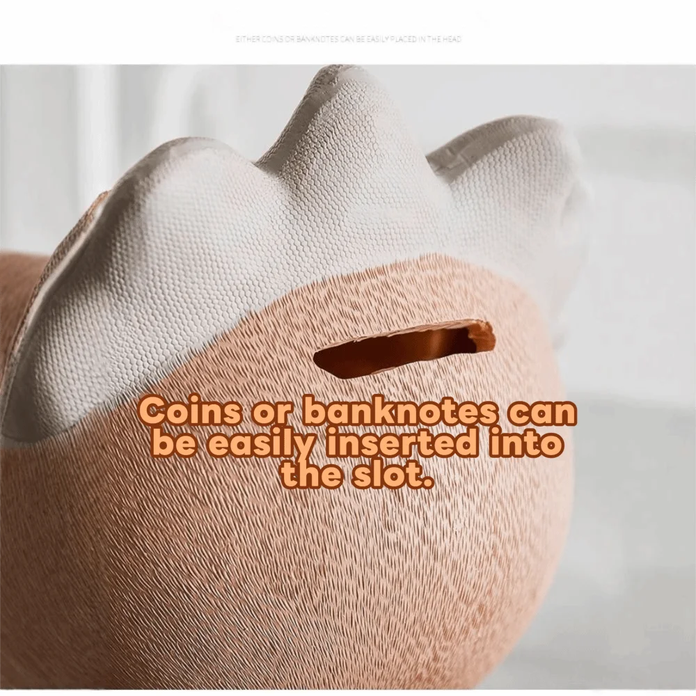 Фигурки животных, большая емкость, копилка льва, устойчивая к падению мультяшная копилка в скандинавском стиле, милый стиль, экономия коробки для детей
Фигурки животных, большая емкость, копилка льва, устойчивая к падению мультяшная копилка в скандинавском стиле, милый стиль, экономия коробки для детей