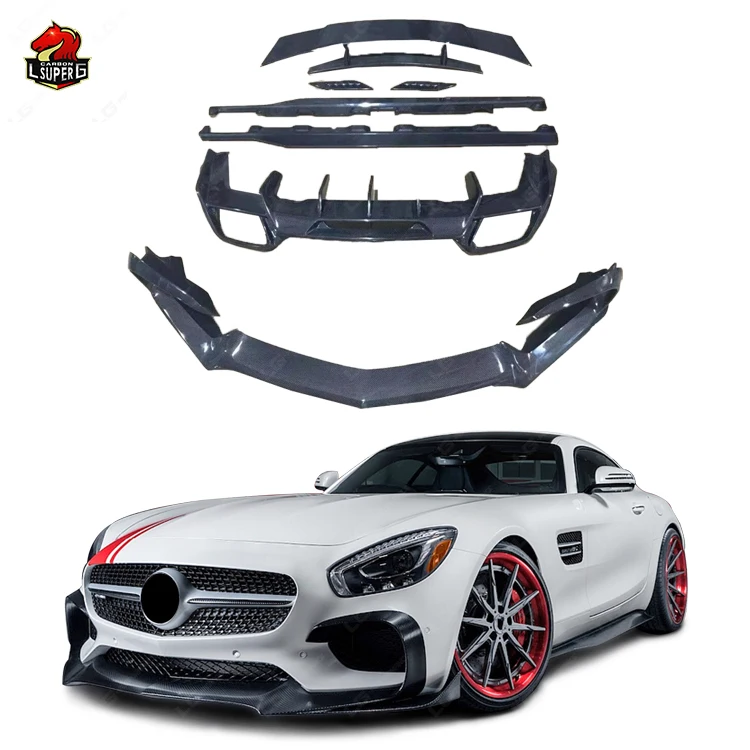 Комплект кузова из углеродного волокна в стиле AMG GT RZ для Mercedes Benz AMG GT с передними боковыми юбками, диффузор, спойлер
Комплект кузова из углеродного волокна в стиле AMG GT RZ для Mercedes Benz AMG GT с передними боковыми юбками, диффузор, спойлер
