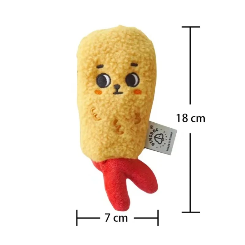 Cartoon Fried Shrimp Sniff Toy Pet Squeak Plush Toy Dog Interactive Toy Dog Nosework Interactive Toys
Cartoon Fried Shrimp Sniff Toy Pet Squeak Plush Toy Dog Interactive Toy Dog Nosework Interactive Toys