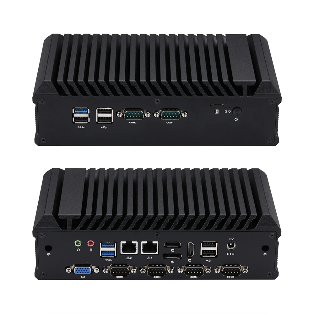 Мини-ПК Qotom Q31200X-S20 Celeron Core i3 i5 с 6 COM-портами AES-NI Компьютер
Мини-ПК Qotom Q31200X-S20 Celeron Core i3 i5 с 6 COM-портами AES-NI Компьютер