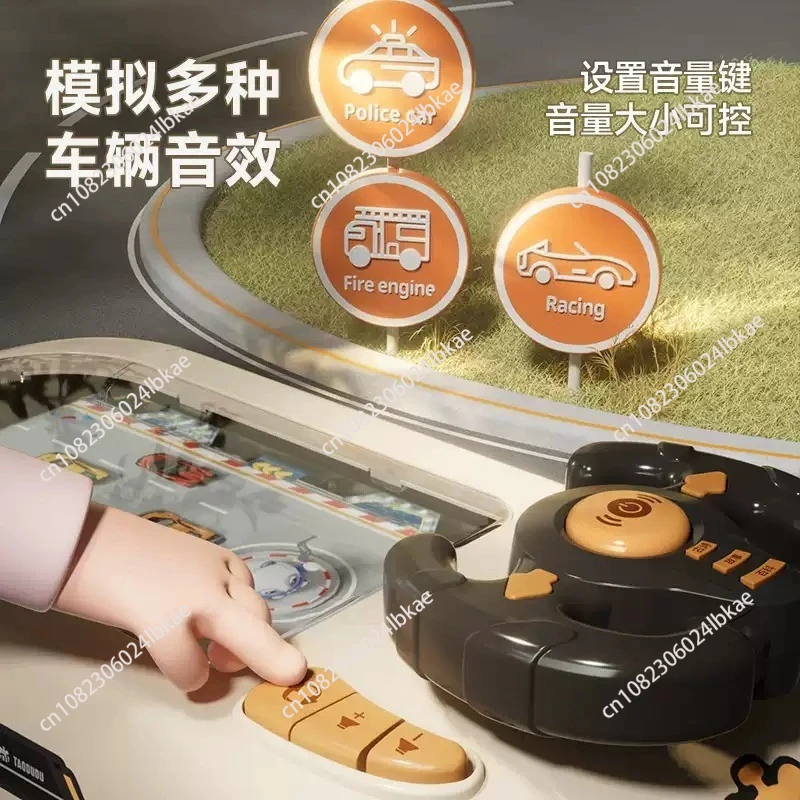 Racing Adventure Children's Music Steering Wheel Electric Table Game Machine Avoiding Simulated Driving Educational Toys
Racing Adventure Children's Music Steering Wheel Electric Table Game Machine Avoiding Simulated Driving Educational Toys