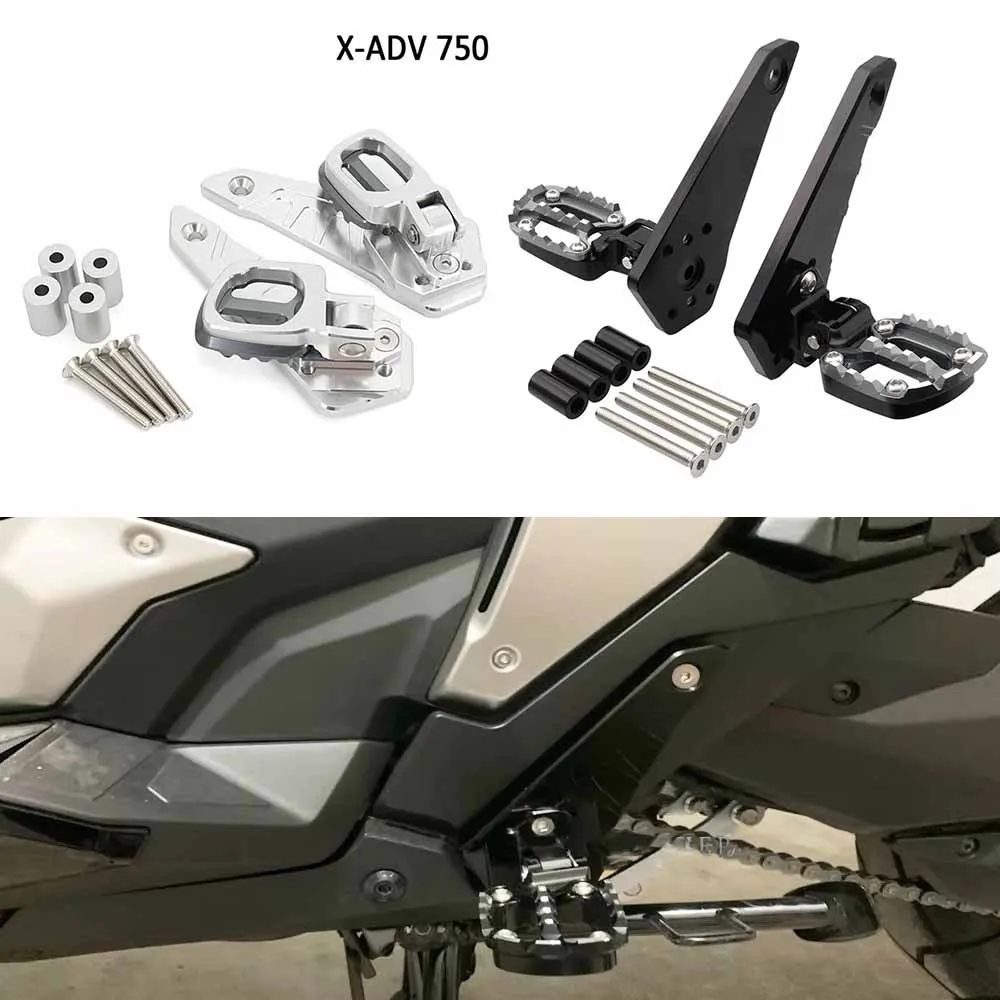 new Motorcycle Accessories For HONDA X-ADV 750 X ADV 750 XADV750 XADV 750 2021 2022 Folding Rear Foot Pegs Footrest Passenger
new Motorcycle Accessories For HONDA X-ADV 750 X ADV 750 XADV750 XADV 750 2021 2022 Folding Rear Foot Pegs Footrest Passenger