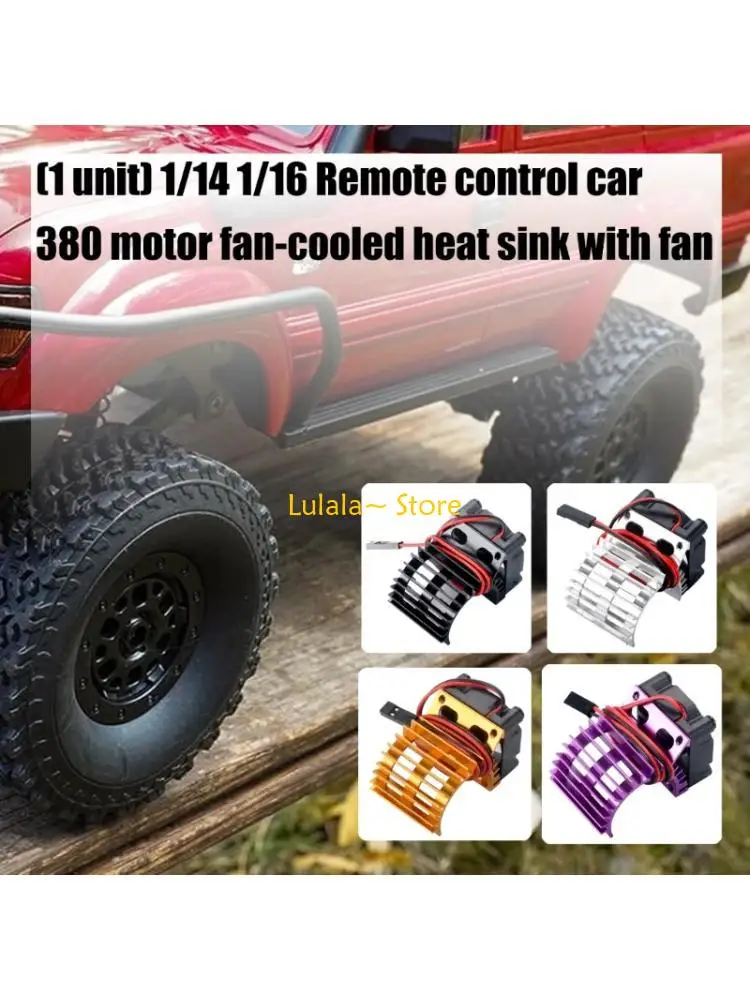 Y4QA Upgraded Metal Heat Sink And Quiet Fan Combo Universal Fit Heat Dissipation for 1/14 & 1/16 Remote Control Car 380 Motor
Y4QA Upgraded Metal Heat Sink And Quiet Fan Combo Universal Fit Heat Dissipation for 1/14 & 1/16 Remote Control Car 380 Motor