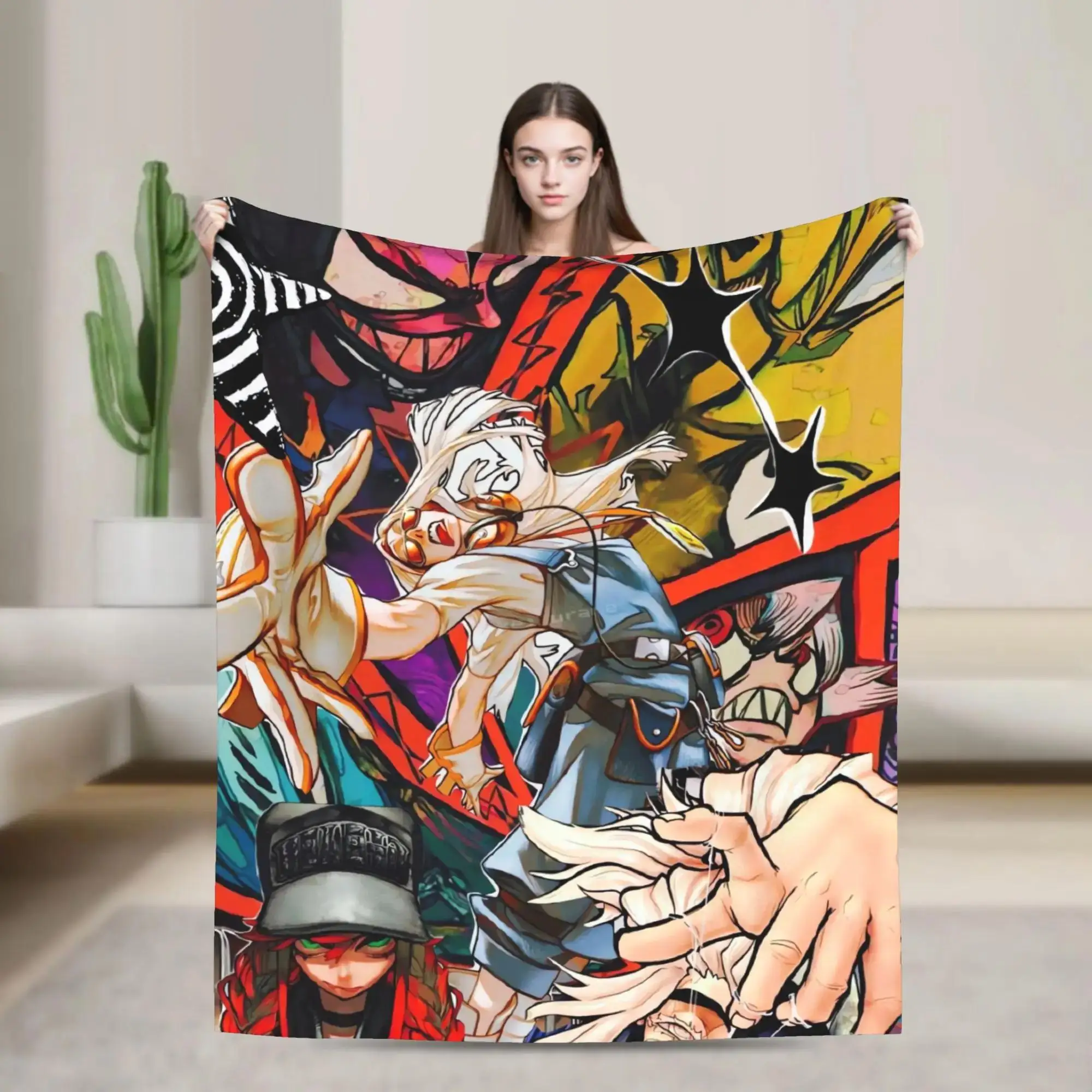 Soft Gachiakutas Anime Throw Blanket Flannel Travel Blanket for Couch Chair Sofa Bed Aesthetic Bedspread Cover
Soft Gachiakutas Anime Throw Blanket Flannel Travel Blanket for Couch Chair Sofa Bed Aesthetic Bedspread Cover
