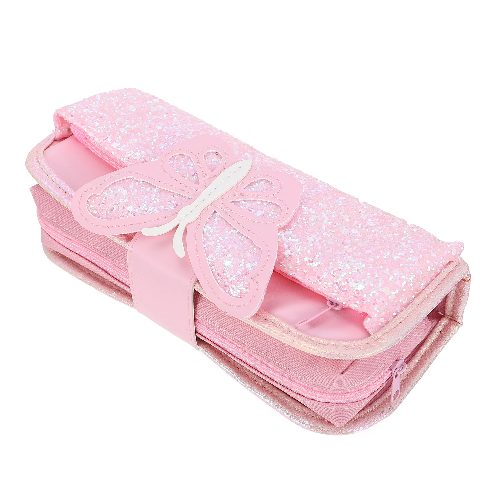 Pencil Case Stationery Bag School Girls High Capacity Kids Pink Student Zipper Butterfly Sticker Easy Open Close Storage Ruler
Pencil Case Stationery Bag School Girls High Capacity Kids Pink Student Zipper Butterfly Sticker Easy Open Close Storage Ruler
