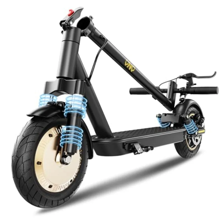 Commuter e-scooter for adults and teens: aluminum frame, black, 500W/750W/1500W peak motor, 8.5/10 tires, 21/28/35 miles range,
Commuter e-scooter for adults and teens: aluminum frame, black, 500W/750W/1500W peak motor, 8.5/10 tires, 21/28/35 miles range,