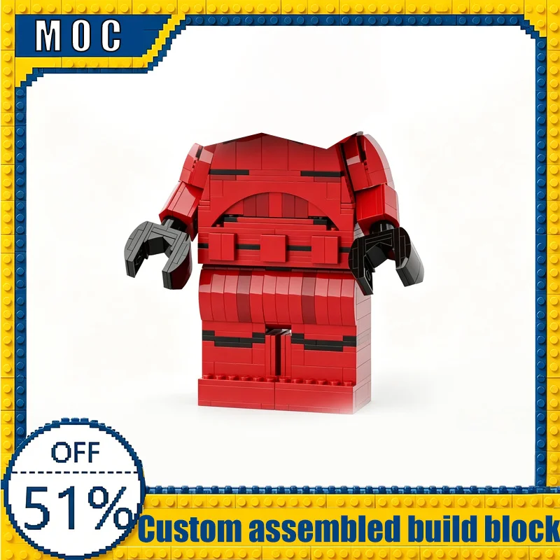 NEW 554 PCS Trooper Style Character MOC Model Building Blocks Assembly Toy Set Puzzle Educational Learning Birthday Gifts Adults
NEW 554 PCS Trooper Style Character MOC Model Building Blocks Assembly Toy Set Puzzle Educational Learning Birthday Gifts Adults