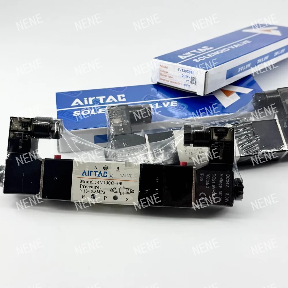 4V110-06/08 AIRTAC 4V310-08/10 5 Way 2 Position Electromagnetic Valve 4V210-06/08 4V410-15
4V110-06/08 AIRTAC 4V310-08/10 5 Way 2 Position Electromagnetic Valve 4V210-06/08 4V410-15