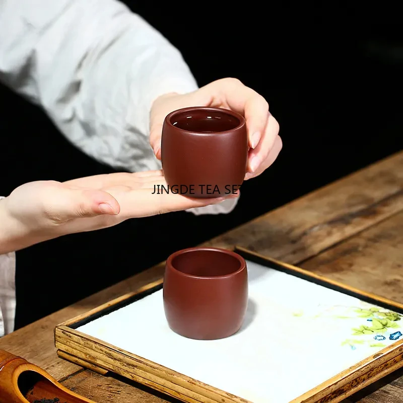 2 pcs/set Yixing purple clay tea cups travel meditation cups handmade tea bowls Chinese purple clay tea sets 70ml
2 pcs/set Yixing purple clay tea cups travel meditation cups handmade tea bowls Chinese purple clay tea sets 70ml