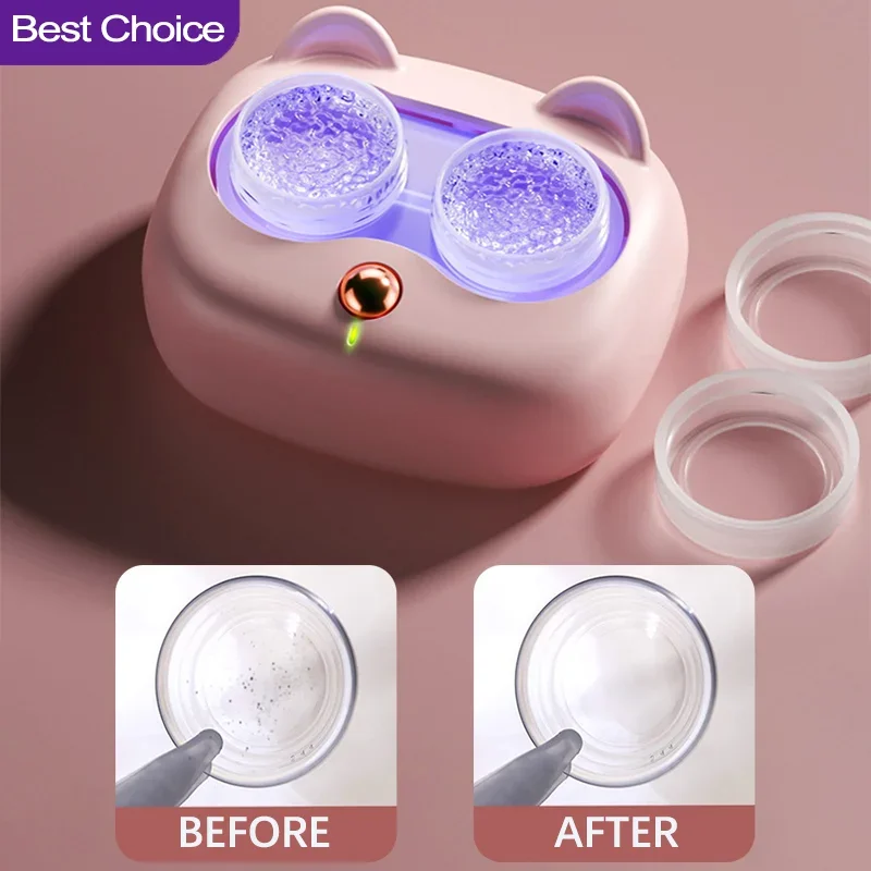 Ultrasonic Contact Lenses Cleaner with Removable Portable Box Tear Protein Removal Machine Compact Cleaning Case for Lens Care
Ultrasonic Contact Lenses Cleaner with Removable Portable Box Tear Protein Removal Machine Compact Cleaning Case for Lens Care