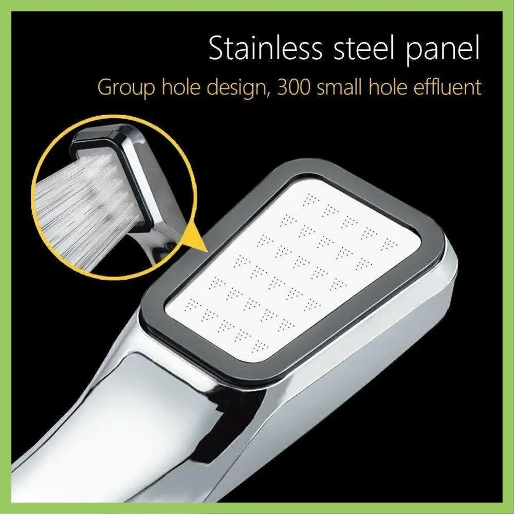 300 Holes High Pressure Rainfall Shower Head Handheld Water Saving Bath Sprayer Hole Shower Set
300 Holes High Pressure Rainfall Shower Head Handheld Water Saving Bath Sprayer Hole Shower Set