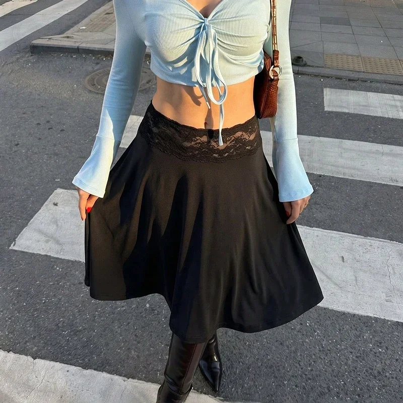 Lace Splicing Slim Skirt Women High-Waisted Casual Commuter Long Skirt 2026 Spring Summer New Street Skirt Female
Lace Splicing Slim Skirt Women High-Waisted Casual Commuter Long Skirt 2026 Spring Summer New Street Skirt Female