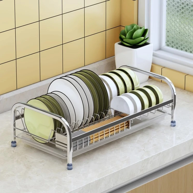 304 stainless steel bowl rack, cabinet rack, kitchen drawer, dishes and dishes, drain storage rack, single layer
304 stainless steel bowl rack, cabinet rack, kitchen drawer, dishes and dishes, drain storage rack, single layer