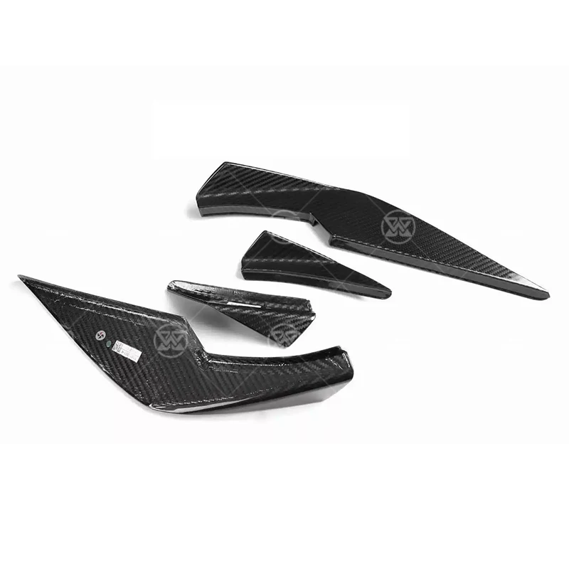 Dry Carbon Fiber Front Bumper Fins Winglet For BMW M3 M4 G80 G82 G83 2021+ Car Lip Splitter Canards Body Kit Auto Parts
Dry Carbon Fiber Front Bumper Fins Winglet For BMW M3 M4 G80 G82 G83 2021+ Car Lip Splitter Canards Body Kit Auto Parts