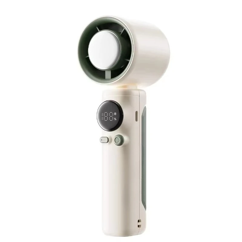 Portable 100-Speed Turbo Fan 4000mAh Mini Handheld Refrigeration Fan With Electric Power Source for Personal Car Cooling
Portable 100-Speed Turbo Fan 4000mAh Mini Handheld Refrigeration Fan With Electric Power Source for Personal Car Cooling