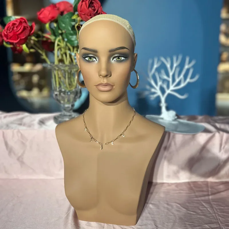 Removable Female Mannequin Head Realistic Doll Head for Wig Hat Sunglasses Display
Removable Female Mannequin Head Realistic Doll Head for Wig Hat Sunglasses Display