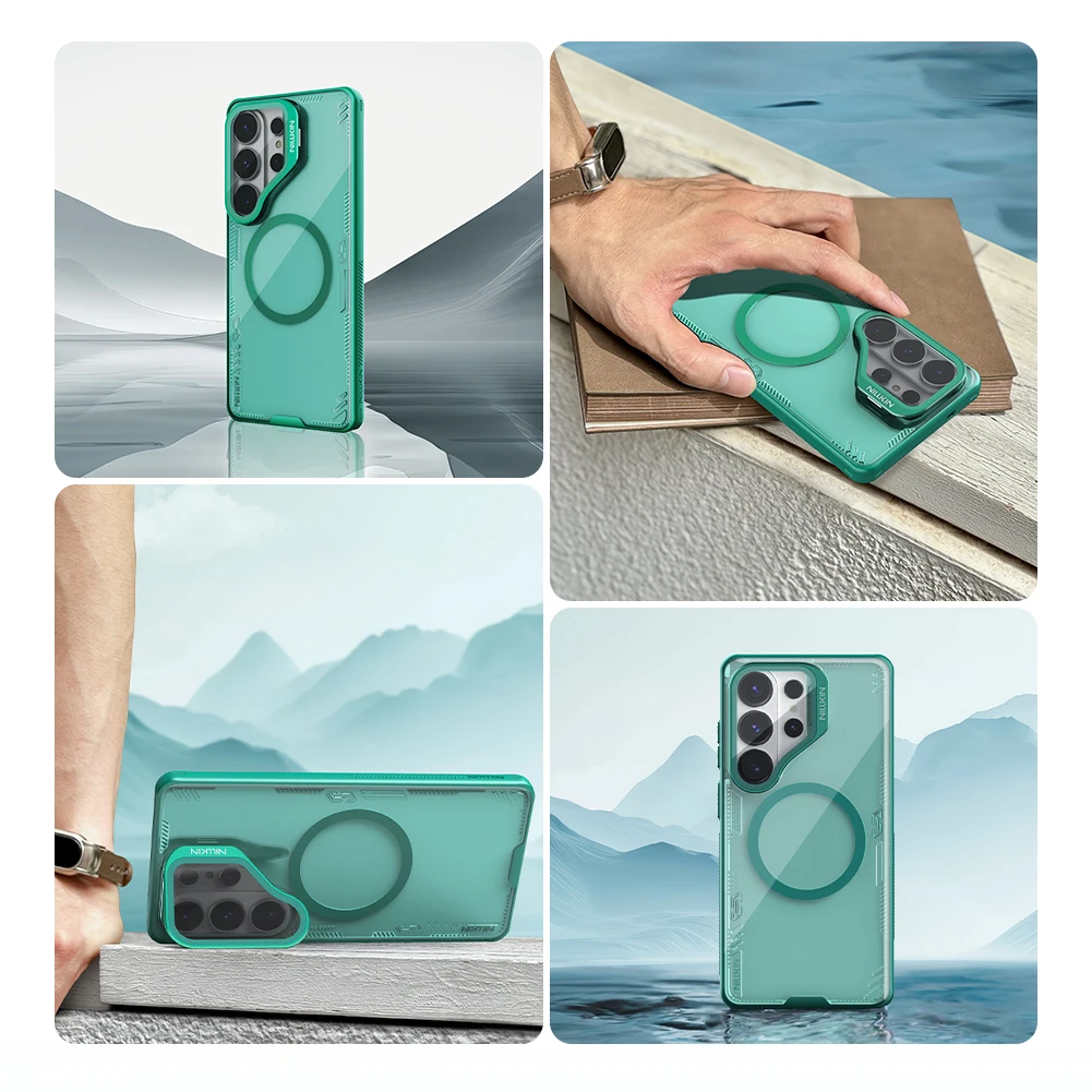 Чехол Nillkin Iceblade Prop для Samsung Galaxy S26 Ultra 5G с магнитной прозрачной защитой камеры и подставкой
Чехол Nillkin Iceblade Prop для Samsung Galaxy S26 Ultra 5G с магнитной прозрачной защитой камеры и подставкой