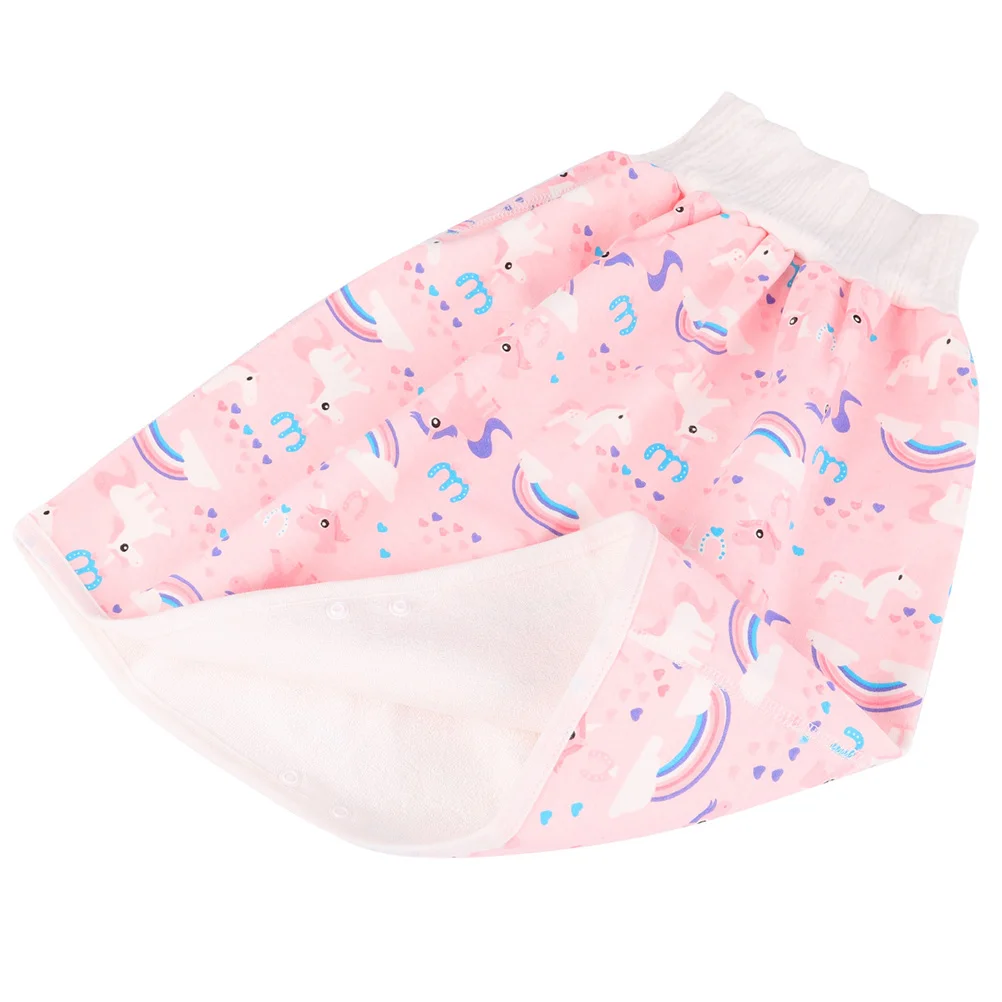 Diapers and No Wetness Training Pants Cloth Cover Pink Pure Cotton Baby Pee Proof Skirt
Diapers and No Wetness Training Pants Cloth Cover Pink Pure Cotton Baby Pee Proof Skirt
