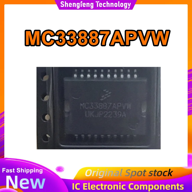 Микросхема MC33887APVW, 100% новая, оригинальная, в наличии
Микросхема MC33887APVW, 100% новая, оригинальная, в наличии