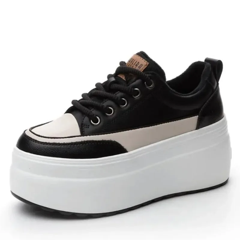 8Cm Genuine Leather Autumn Spring Sneakers Chunky Women Mixed Color Winter Plush Warm Platform Wedge Autumn Fashion Casual Shoes
8Cm Genuine Leather Autumn Spring Sneakers Chunky Women Mixed Color Winter Plush Warm Platform Wedge Autumn Fashion Casual Shoes