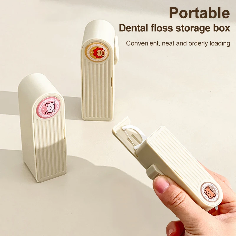 Cute Dental Floss Dispenser Containing 10Pcs Floss Dental Floss Storage Box Auto Refillable Oral Hygiene Care Floss Pick
Cute Dental Floss Dispenser Containing 10Pcs Floss Dental Floss Storage Box Auto Refillable Oral Hygiene Care Floss Pick