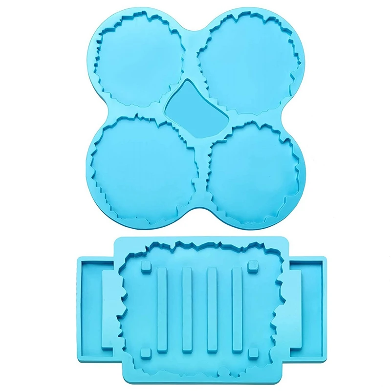 2Pcs Coaster Resin Molds Set Coaster Stand Silicone Mold Cup Mat Epoxy Resin Casting Mold For DIY Coaster Making Tools
2Pcs Coaster Resin Molds Set Coaster Stand Silicone Mold Cup Mat Epoxy Resin Casting Mold For DIY Coaster Making Tools