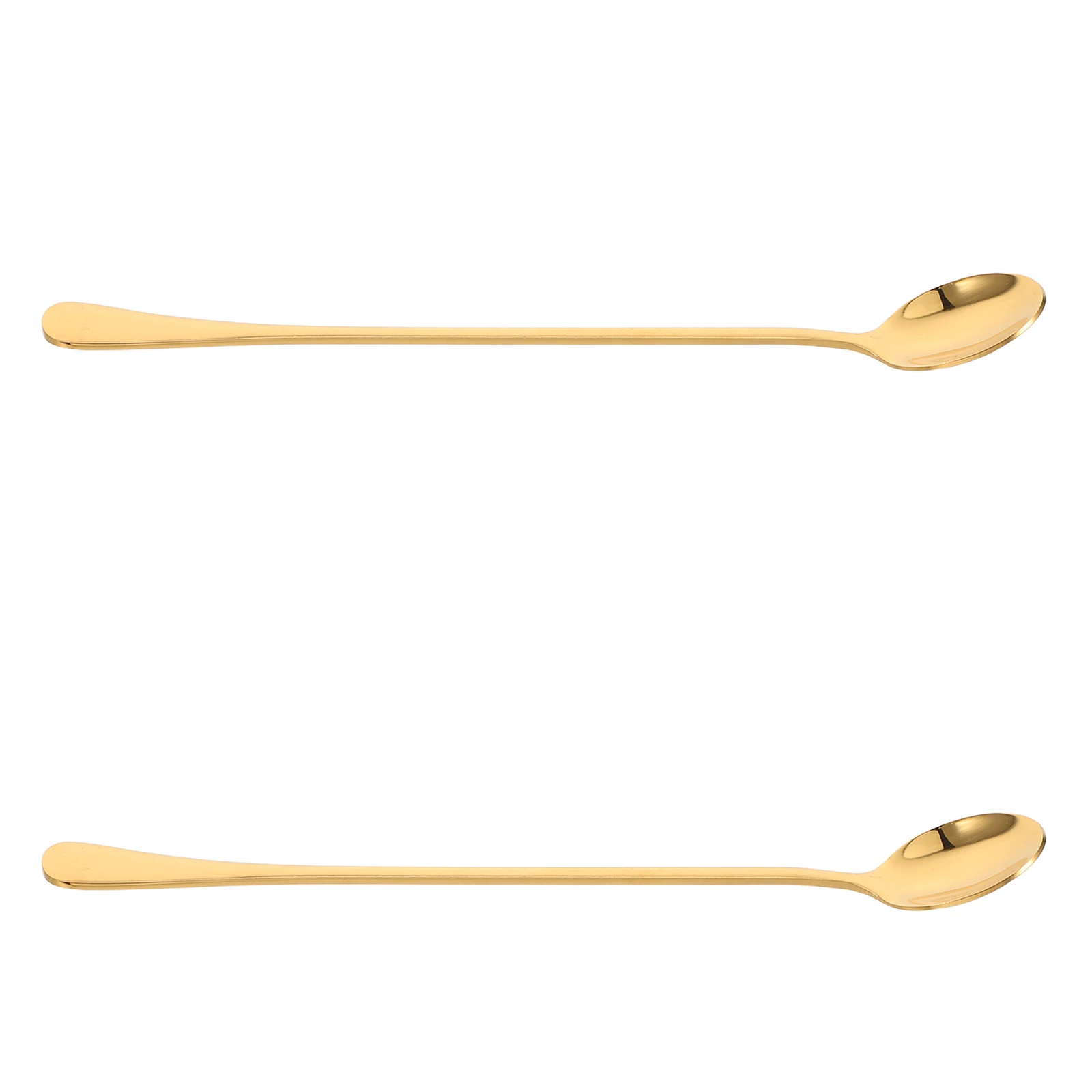2Pcs Stainless Steel Spoon Long H Golden Bar Accessories Coffee Tea Spoons Creative Versatile Use Home Bars Shops
2Pcs Stainless Steel Spoon Long H Golden Bar Accessories Coffee Tea Spoons Creative Versatile Use Home Bars Shops