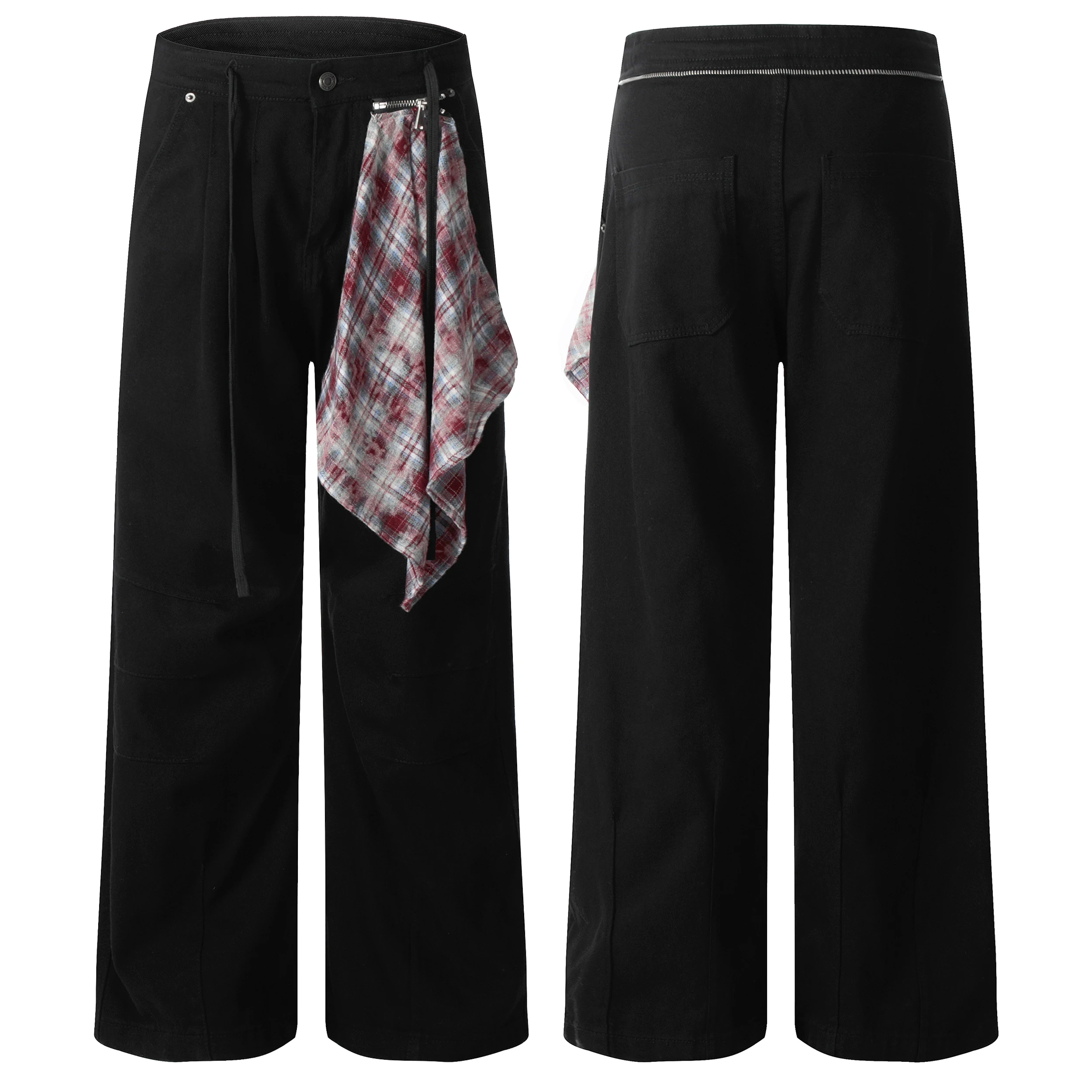 POPDADA American New trend sells hot splicing Jeans Street Vintage Men's and Women's Loose Trousers Trend Ropa hombre
POPDADA American New trend sells hot splicing Jeans Street Vintage Men's and Women's Loose Trousers Trend Ropa hombre