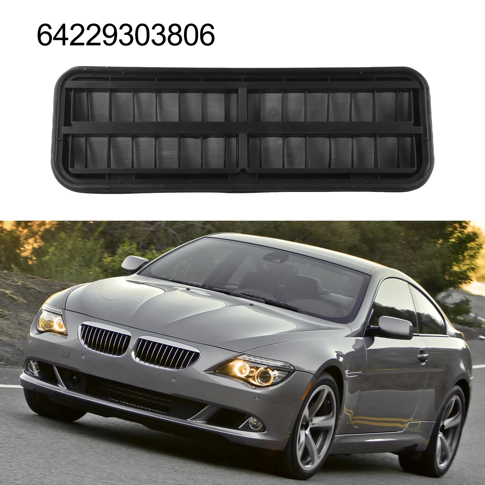 Practical Rear Body Ventilation Grill for BMW's For E60 & For F01/For F02 Vehicles Compatible with OEM No 64229303806
Practical Rear Body Ventilation Grill for BMW's For E60 & For F01/For F02 Vehicles Compatible with OEM No 64229303806
