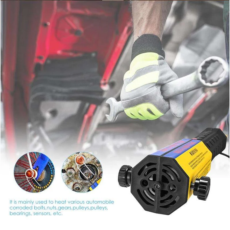 110v/220v 1000W Magnetic Induction Heater Portable Flameless Induction Heater Machine Car Repair Tool Heater Kit Machine
110v/220v 1000W Magnetic Induction Heater Portable Flameless Induction Heater Machine Car Repair Tool Heater Kit Machine