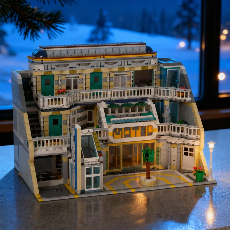 3383pcs MOC Motel Brick Modular Streetscape Model Building Blocks Architecture Assemble DIY Creative Festival Gifts Toy Idea
3383pcs MOC Motel Brick Modular Streetscape Model Building Blocks Architecture Assemble DIY Creative Festival Gifts Toy Idea