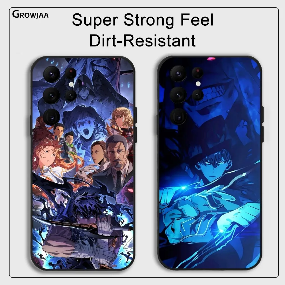 Anime S-Solo Levelings Phone Case For Samsung Galaxy S25 S24 S22 S23 Ultra S21 S20 Plus 5G Protective Silicone Funda
Anime S-Solo Levelings Phone Case For Samsung Galaxy S25 S24 S22 S23 Ultra S21 S20 Plus 5G Protective Silicone Funda