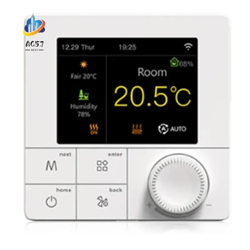 AC57-Tuya Wi-Fi термостат электрический подогрев пола водяной/газовый котел умный термостат регулятор температуры 220 В Google Home 
AC57-Tuya Wi-Fi термостат электрический подогрев пола водяной/газовый котел умный термостат регулятор температуры 220 В Google Home