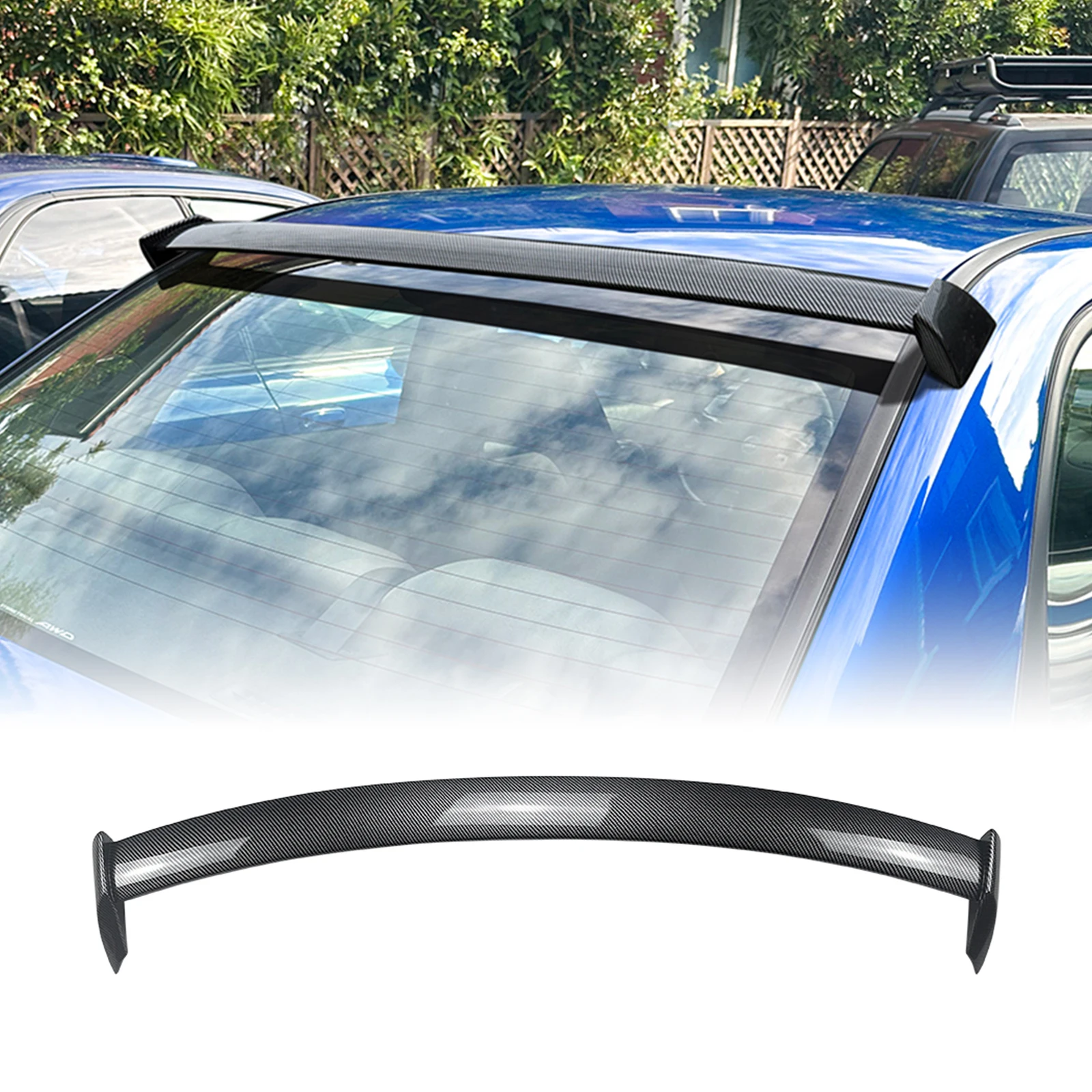 Rear Trunk Roof Spoiler Wing Lip Carbon Fiber Look/Gloss Black Tail Tailgate Upper Splitter For 2002-2007 Subaru Impreza WRX STI
Rear Trunk Roof Spoiler Wing Lip Carbon Fiber Look/Gloss Black Tail Tailgate Upper Splitter For 2002-2007 Subaru Impreza WRX STI