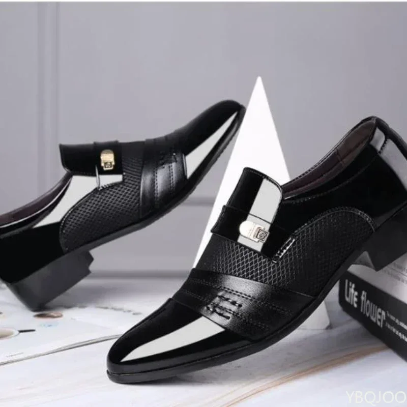 Men's Slip on Dress Shoes for Men Oxfords Fashion Business Dress male Shoes Classic Leather Men's Suits 2025
Men's Slip on Dress Shoes for Men Oxfords Fashion Business Dress male Shoes Classic Leather Men's Suits 2025